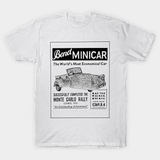 BOND MINICAR - advert T-Shirt